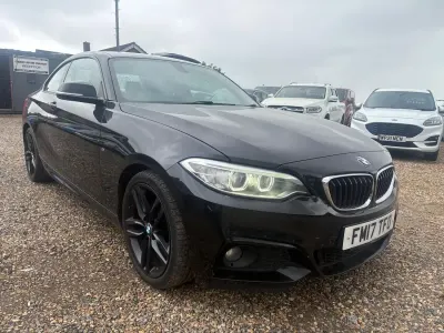 Used BMW 218 M Sport 2017 Black Coupe
