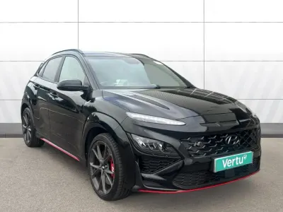 Used Hyundai Kona 280 HP (205 kW) 2021 Black SUV