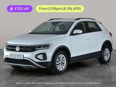Used VW T-Roc Life 110 HP (80 kW) 2022 White SUV