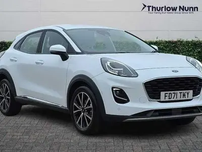 Used Ford Puma Titanium 125 HP (91 kW) 2022 White SUV