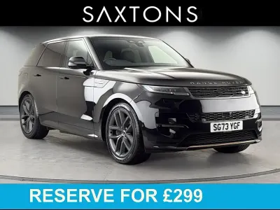Used Land Rover Range Rover Sport SE Dynamic 441 HP (324 kW) 2023 Santorini black SUV