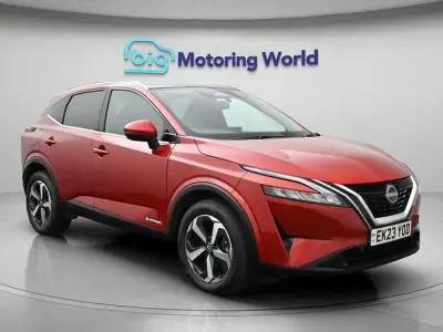 Used Nissan Qashqai N-Connecta 190 HP (139 kW) 2023 Red SUV