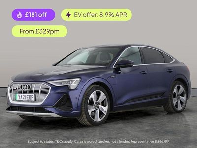 Used Audi e-tron S-Line 230 kW (313 HP) 2021 Blue SUV