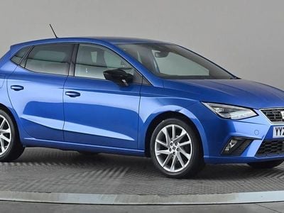 Used Seat Ibiza FR 95 HP (69 kW) 2023 Blue Hatchback