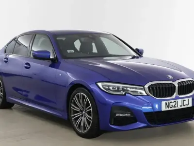 Usado BMW 320 M Sport 181 CV (133 kW) 2021 Azul