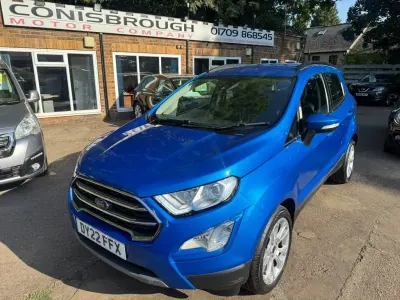 Used Ford Ecosport Titanium 125 HP (91 kW) 2022 Blue SUV