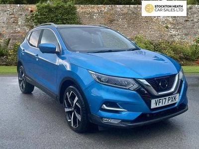 Blue Used 2017 Nissan Qashqai S SUV | £7,995 (Fair price)