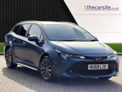 Used Toyota Corolla Design 184 HP (135 kW) 2019 Blue Estate