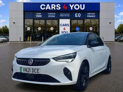 Used Vauxhall Corsa-e Elite 100 kW (136 HP) 2021 White Hatchback