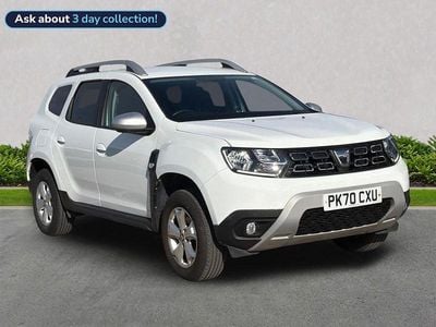 Begagnad Dacia Duster Comfort 100 HK (73 kW) 2020 Vit SUV