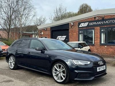 Used Audi A4 S-Line 190 HP (139 kW) 2017 Blue Estate