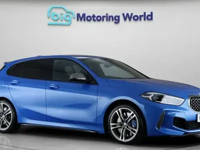 Used BMW M135 M Sport 306 HP (225 kW) 2022 Blue Hatchback