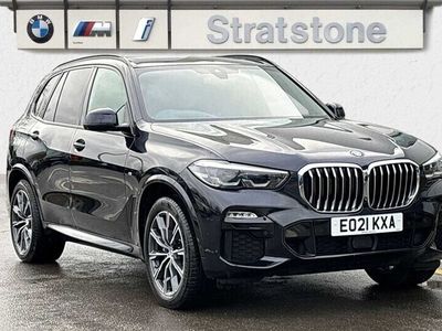 Used BMW X5 M Sport 282 HP (207 kW) 2021 Black SUV