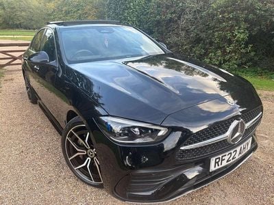 Used Mercedes C300e AMG Line Premium Plus 2022 Black Sedan
