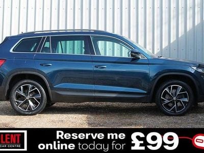 Used Skoda Kodiaq SE L 150 HP (110 kW) 2021 Blue SUV
