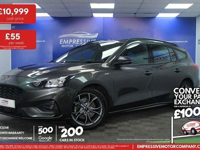 Used Ford Focus ST-Line 125 HP (91 kW) 2019 Grey Estate