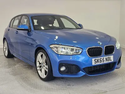 Used BMW 118 M Sport 2015 Blue Hatchback
