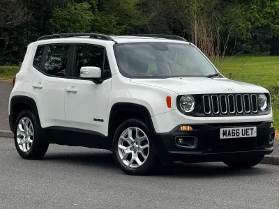 Used Jeep Renegade Longitude 120 HP (88 kW) 2016 White SUV