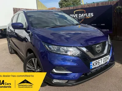 Used Nissan Qashqai N-Connecta 2018 Blue SUV