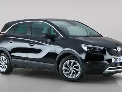 Used Vauxhall Crossland X Business Edition 83 HP (61 kW) 2020 Black SUV