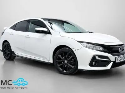 Used Honda Civic Sport 126 HP (92 kW) 2020 White Hatchback