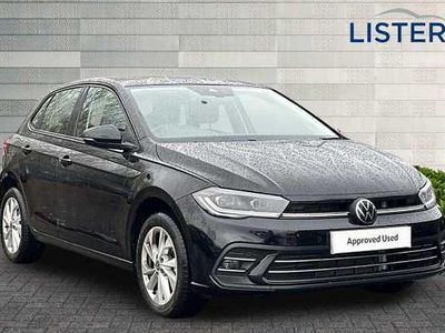 Used VW Polo Style 95 HP (69 kW) 2025 Black Hatchback