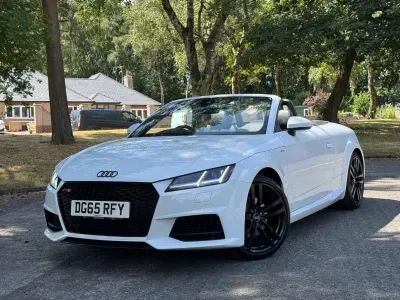 Used Audi TT Roadster S-Line 230 HP (169 kW) 2015 White Cabriolet
