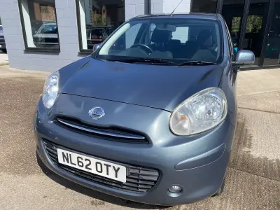 Used Nissan Micra Acenta 98 HP (72 kW) 2012 Grey Hatchback