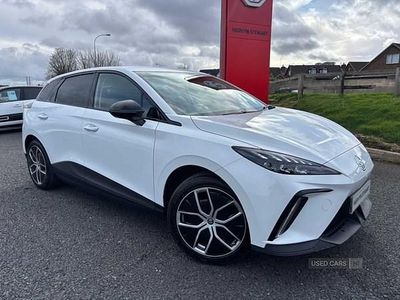 New MG MG4 EV Trophy 150 kW (204 HP) 2026 White Hatchback