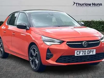 Used Vauxhall Corsa Ultimate 131 HP (96 kW) 2021 Orange Hatchback