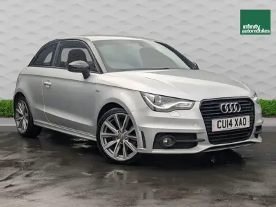 Used Audi A1 S-Line 2014 Silver Hatchback