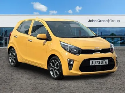 Used Kia Picanto 2023 Yellow Hatchback