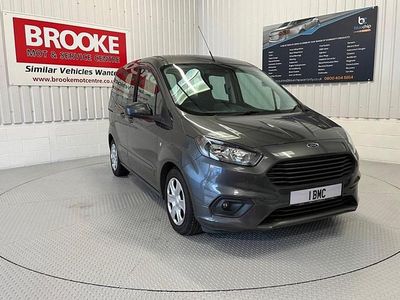 Used Ford Tourneo Courier Zetec 100 HP (73 kW) 2019 Grey MPV