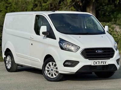 Frozen white (solid paint) Used 2021 Ford Transit Custom Limited Van | £15,495 (Fair price)
