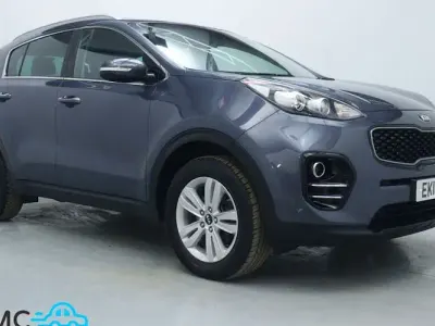 Begagnad Kia Sportage 132 HK (97 kW) 2017 Blå SUV