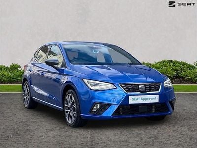 Used Seat Ibiza XCELLENCE Lux 108 HP (79 kW) 2023 Blue Hatchback