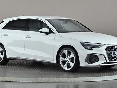 White Used 2023 Audi A3 S-Line Hatchback | £22,577 (Fair price)
