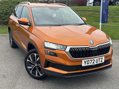 Used Skoda Karoq SE L 147 HP (108 kW) 2023 Phoenix orange metallic SUV