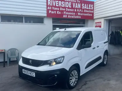 Used Peugeot Partner 131 HP (96 kW) 2020 White MPV