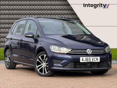 Used VW Golf Sportsvan SE 125 HP (91 kW) 2015 Blue MPV