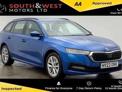 Used Skoda Octavia SE Technology 2022 Blue Estate