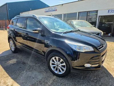 Used Ford Kuga Titanium 150 HP (110 kW) 2016 Black SUV