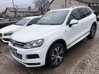 Used VW Touareg R-line 245 HP (180 kW) 2014 White SUV