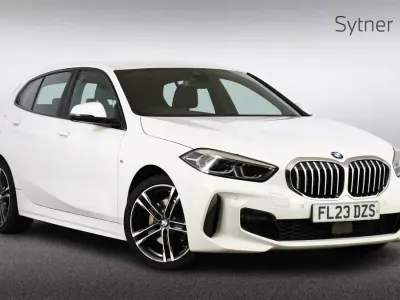 Used BMW 118 M Sport 134 HP (98 kW) 2023 White Hatchback