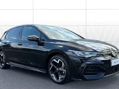 Used VW Golf VIII R-line 150 HP (110 kW) 2024 Black Hatchback