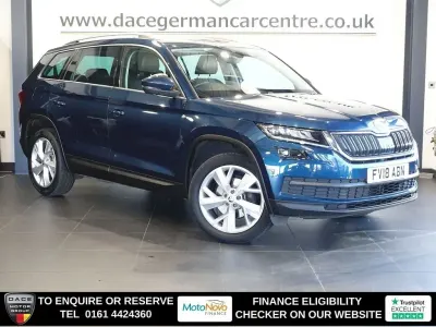 Second-hand Skoda Kodiaq 150 CP (110 kW) 2018 Albastru SUV