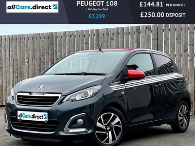 Grey Used 2019 Peugeot 108 Collection Hatchback | £7,299 (Fair price)