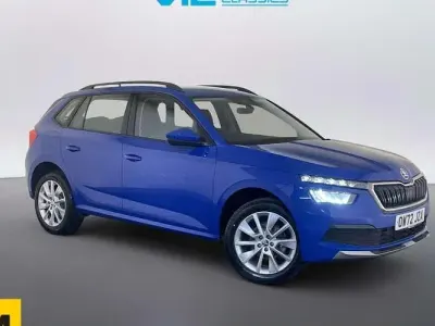 Begagnad Skoda Kamiq SE 95 HK (69 kW) 2023 Blå SUV