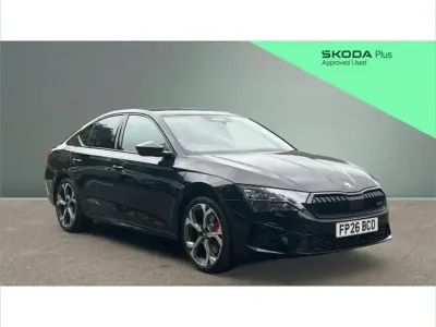 New Skoda Octavia vRS 261 HP (191 kW) 2026 Black Hatchback