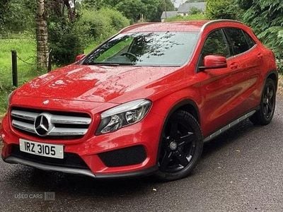Used Mercedes GLA220 AMG line 170 HP (125 kW) 2014 Red SUV